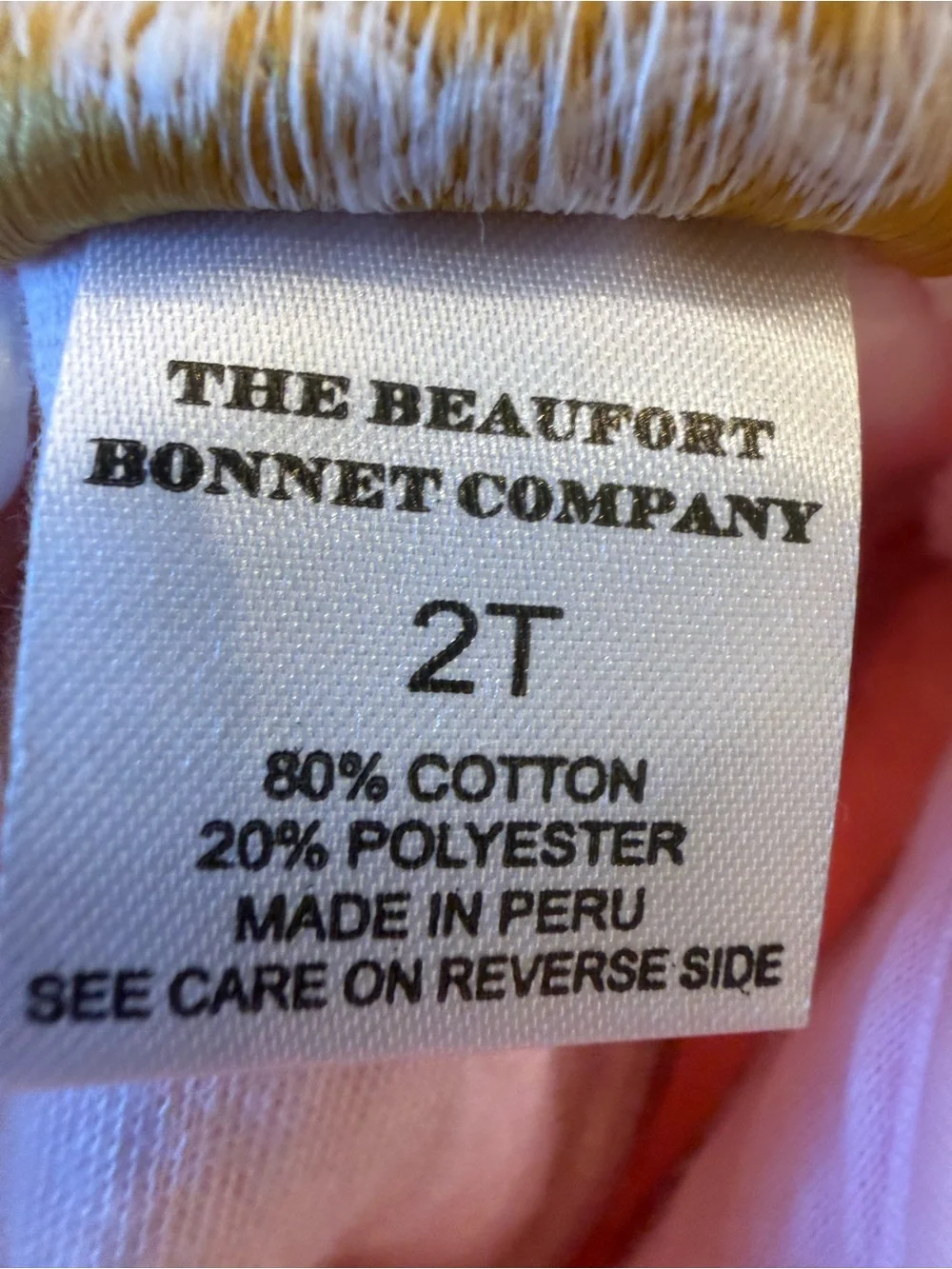 The Beaufort Bonnet Company nwot beaufort